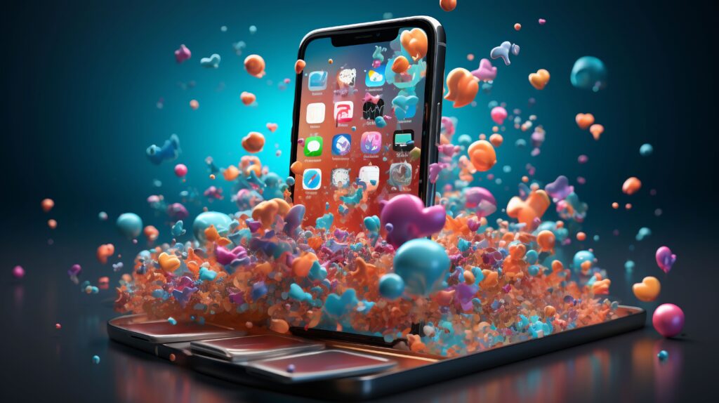 social media platform background min